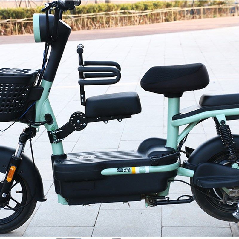 极速电动车自行车儿童前置座椅宝宝D安全座椅可折叠前置座椅螺丝