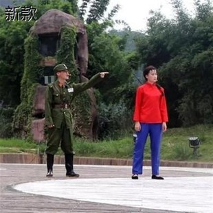 极速新款戏剧服装 儿童戏装刘胡兰表E演服 评剧戏服老奶奶老太太