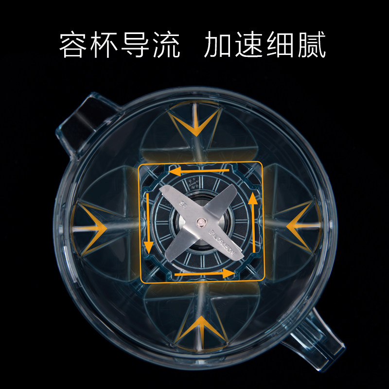 新品瑟诺SJ-M50A奶茶店沙冰机冰沙机商用豆浆机V碎冰搅拌机冰沙