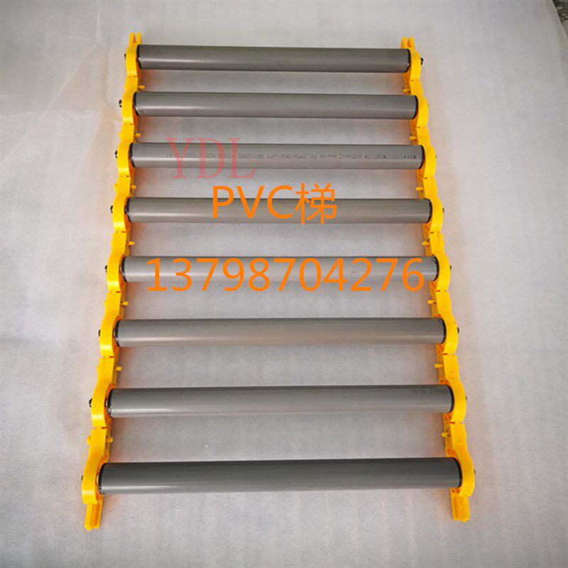 新品定制PVC输送梯 塑料滚子线折叠式卸货携P带方便式滚筒排可拼