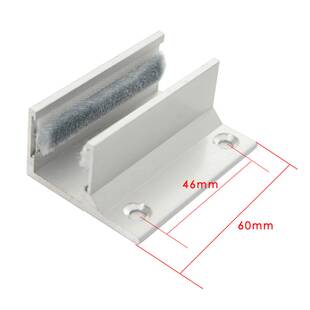 极速自动感应门配件平移门吊夹y门夹防脱吊轮尾轮止摆器限位器地