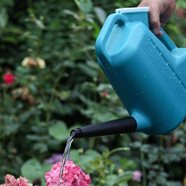 极速5L Garden Watering Can Green Wash WaterPing Cans, 3-In-1