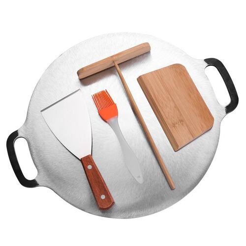 新品Egg cake pan stall gridxdle cake pan commercial gaDs flL