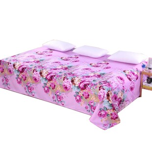 极速接亲红床单件结婚大t气新娘家婚房床上用品农村大炕单女方红