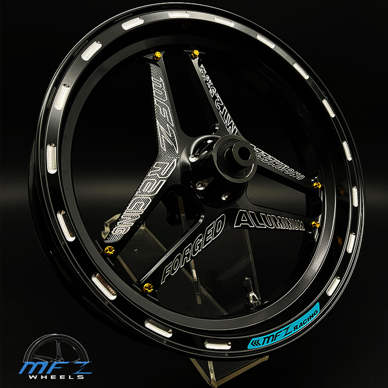 极速MFZ满天星轮毂小牛U+B U2 Nz1S九号机械师C90 N70改装12寸前