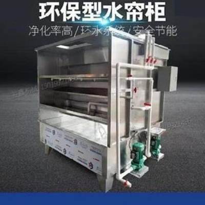 极速厂促环保油漆房定q制柜水帘墙除尘柜小型设备冷风机降温水帘