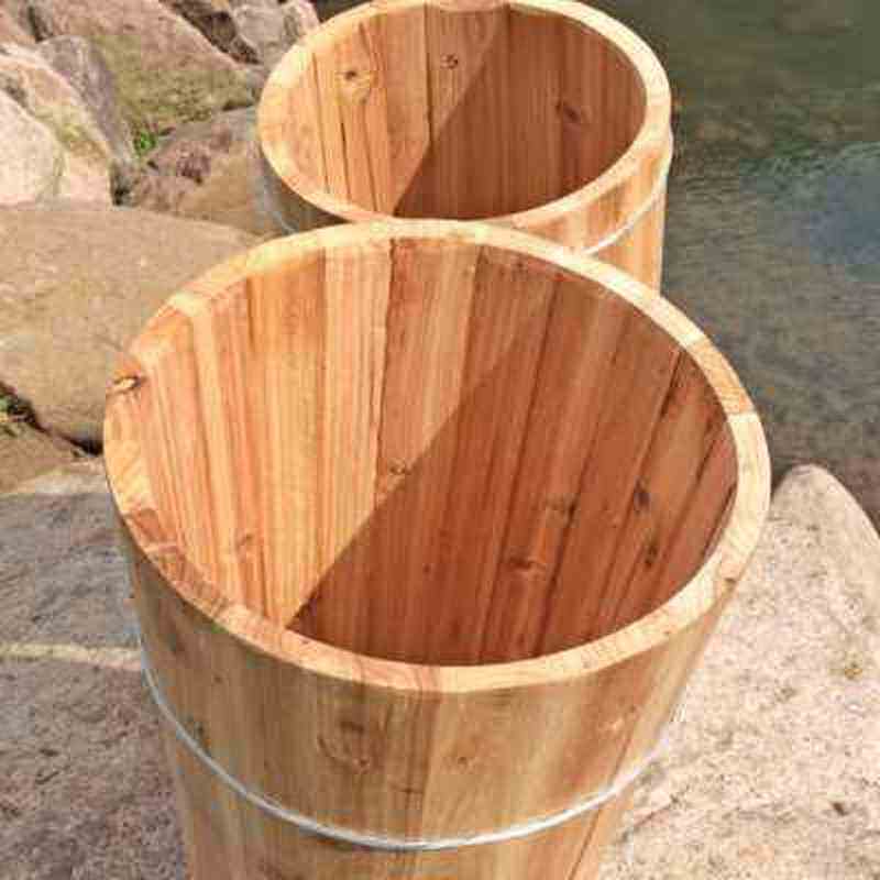 极速大号圆蜂桶高60cm厚16土A蜂箱原老杉木蜜蜂桶定做峰成品木桶.