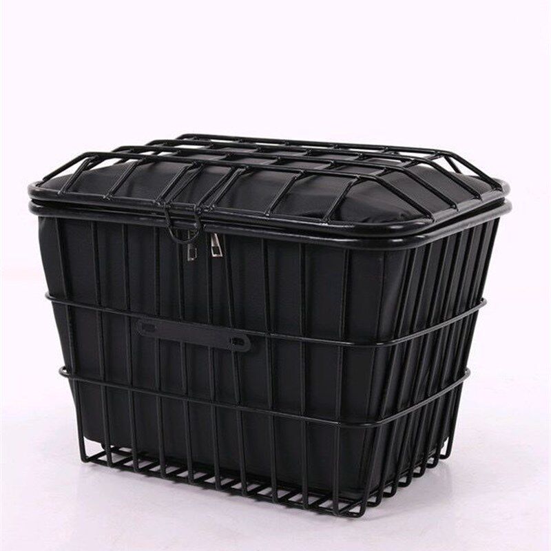 极速品自行车后座架加车筐篓子加大E登山车单车菜篮子后坐货架购