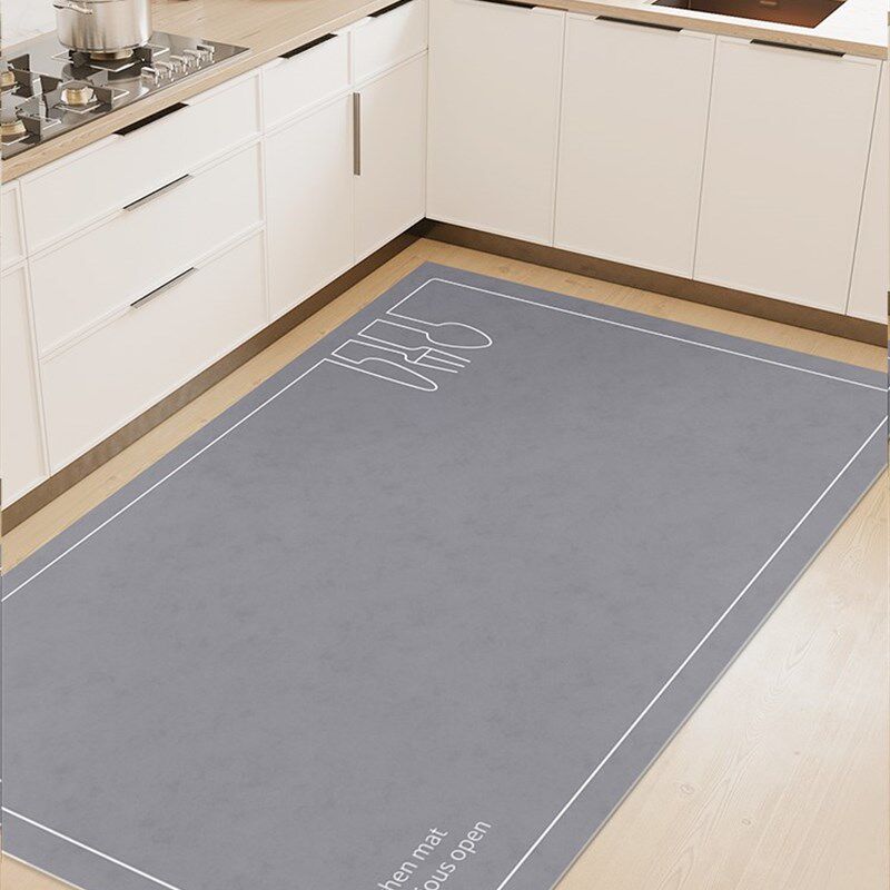 极速Kitchen floor mat home simplCe PVC non slip carpet mats