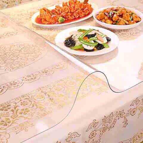 极速2021套s装pvc餐桌布x防水防烫防油软质玻璃桌垫透明台布免洗