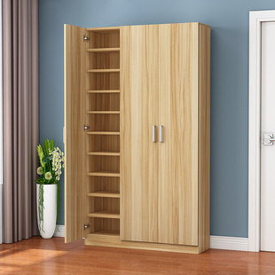 极速门口鞋柜室外过道电梯口带锁家用入户楼N道实木简易放走廊防