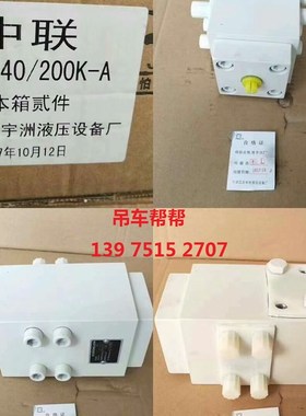 极速中联浦沅吊车平衡阀中联吊车配y件卷扬平衡阀CCBH140/200K-A