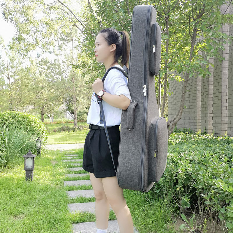 极速42寸43寸加大加厚防震防水吉他包易普锋EJM200吉普森SJ200双