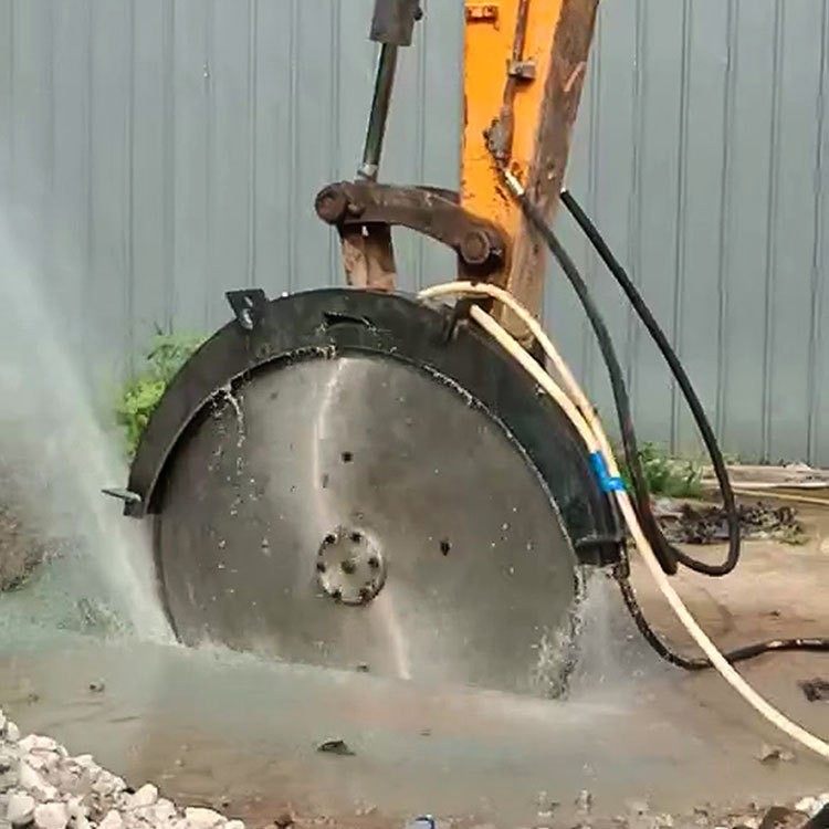 挖掘机加装液压岩石锯 矿山石头切割设备 360度旋转挖机圆盘锯,标准件/零部件/工业耗材,其他液压元件,淘宝优惠券,粉丝福利购,淘宝优惠卷