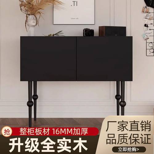 玄关柜法式复古实木轻奢装饰柜