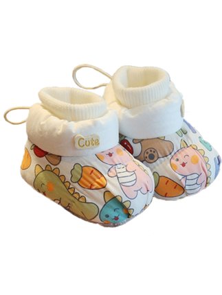 促销婴儿棉鞋冬季软底宝宝鞋袜保暖0一1岁6到12月加厚加绒新生儿