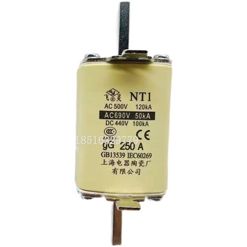 飞灵NT1陶瓷保险丝管AC690VDC440V熔断体125A160A200A250A新现货