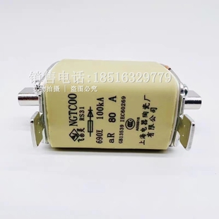 飞灵NGTC00熔断器RS31保险丝管690V熔芯25A32A50A63A80A125A160A