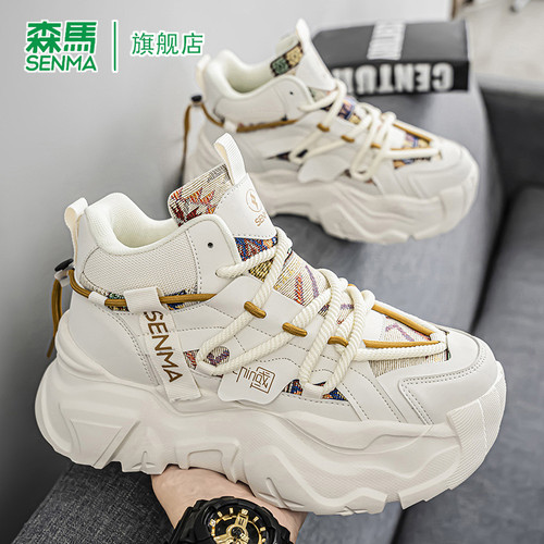 SENMA/森马官方旗舰高帮鞋男