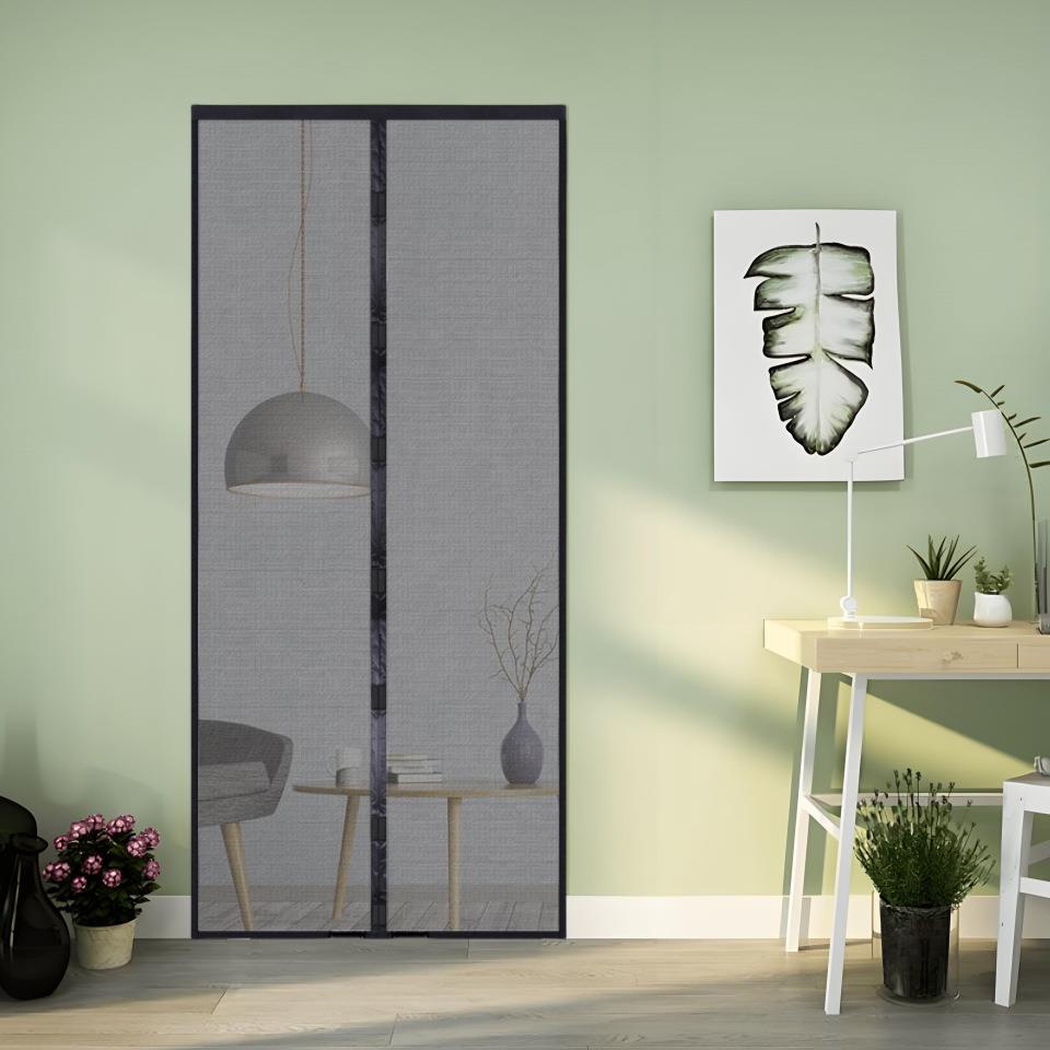 防蚊门帘隔断帘磁性纱窗魔术贴纱门夏季家用磁铁自吸蚊帐免打孔