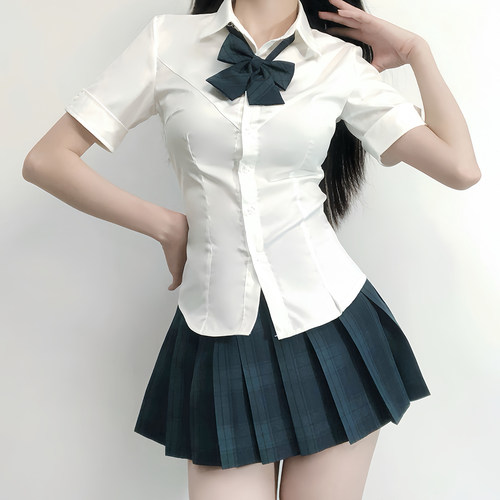 林间萌象jk制服格裙衬衫套装