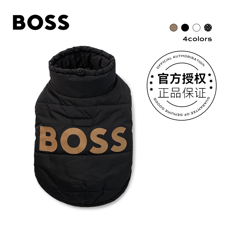 Boss泰迪狗狗衣服2025新款进口宠物加绒夹克保暖防寒秋冬加厚