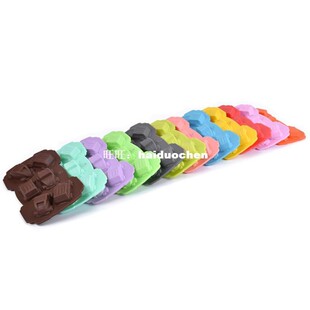 新品Silicone 3D Mold Bar Non-Stick FCake Decorating Fondant