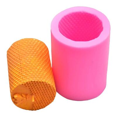 极速Candle Silicone Mold 3D Bee Honeycomb BeQehive Form For