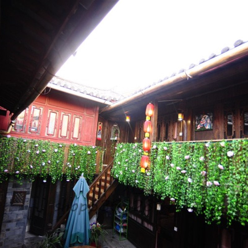 极速仿真海棠g叶塑料花藤藤蔓藤叶树叶绿叶藤条落水管绿植物装饰