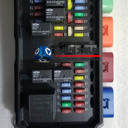 极速壹号徐工吊车原厂配件 保险盒 电D器盒 QY25K5A 原厂配件议价