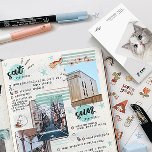 极速极印a3英寸AR留声照片N1打印机口袋照片极印相纸1盒5包50张冲