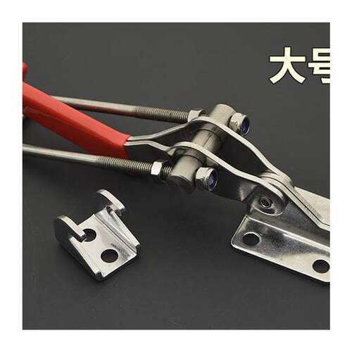 极速304不锈i钢门栓快速夹钳夹具式搭扣拉扣gh40323