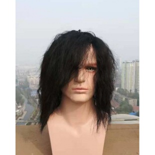 极速乞丐假发男女黑色q爆炸头要饭流浪者乞讨假发小品化妆表演假