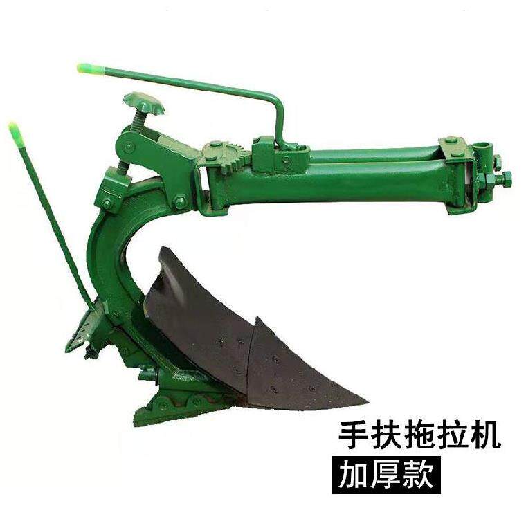 极速多功能微松h机犁耕土犁翻转002C2新款铁犁。园艺农忙可调节地