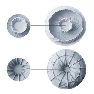 新品Turbcine Mousse Dessert Moulds Silicone Cake Molds Bakew