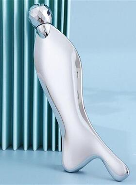 极速2 In 1 Alloy Guasha tBoard Roller Face Massager Facial E