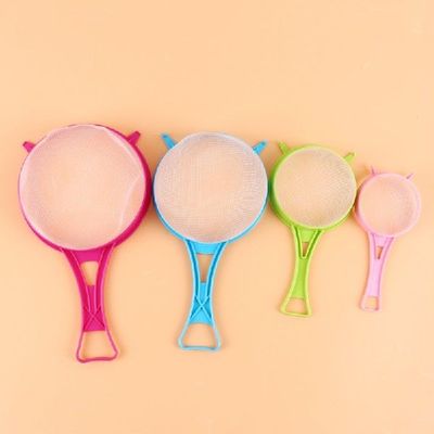 极速4 Pcs/set Nylon Fine Mwesh Strainer Colander Flour Sieve