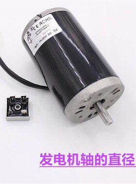 极速220V55k0W大功率永磁直流发电机风力水力手摇人力脚踏直流马