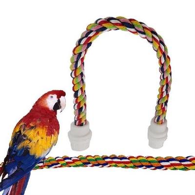 极速Parrote Perch Stand Bird Climbing Rope Bird Shower Perch