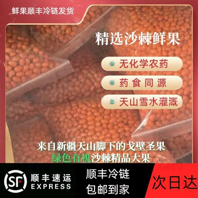 新疆富硒沙棘鲜果顺丰冷链