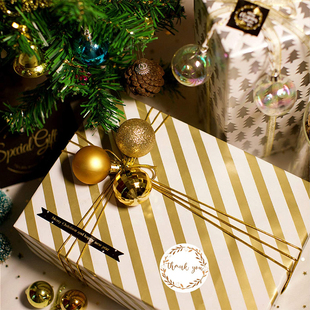 信封 英L寸圆形标签礼品包装 极速500张 卷郁金香花环感谢贴纸1.5