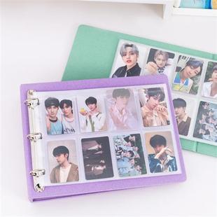 极速八宫格卡册收纳册拍立得相簿3寸加J厚内页小卡收纳册追星收纳