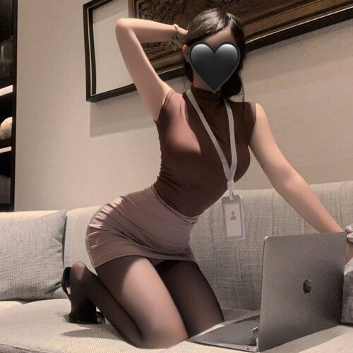 性感纯欲风秘书制服套装