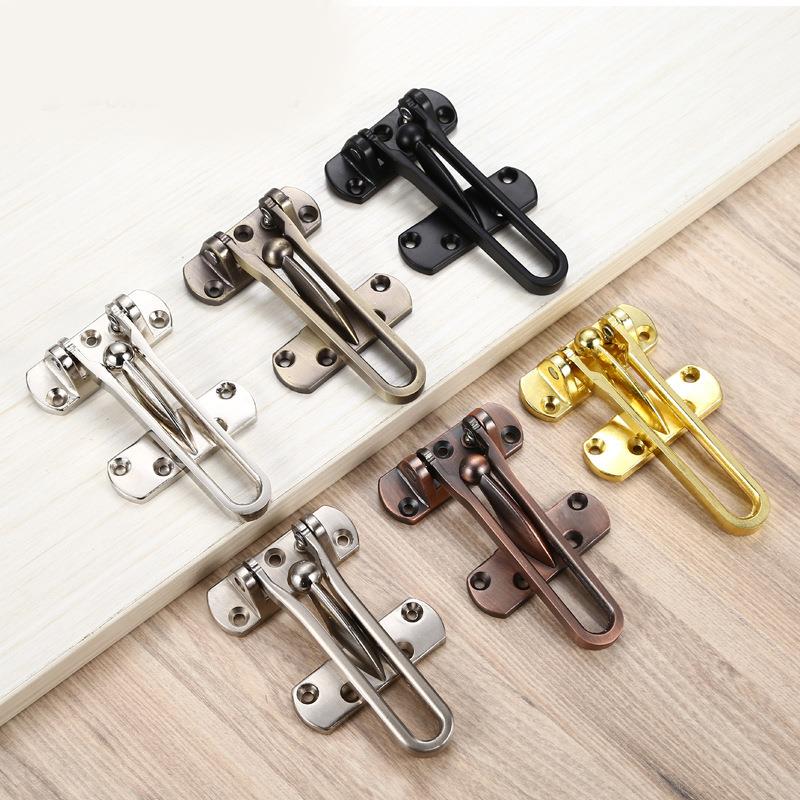 房门防盗扣锌合金链锁扣反锁门搭扣门锁门链宾馆酒店门栓插销式