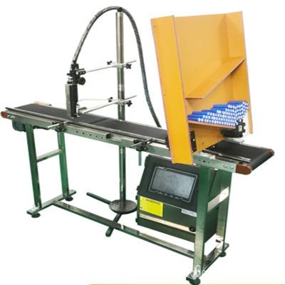 浙江18650锂电池型号油墨字符二维码油墨喷码机器转盘下料喷码机