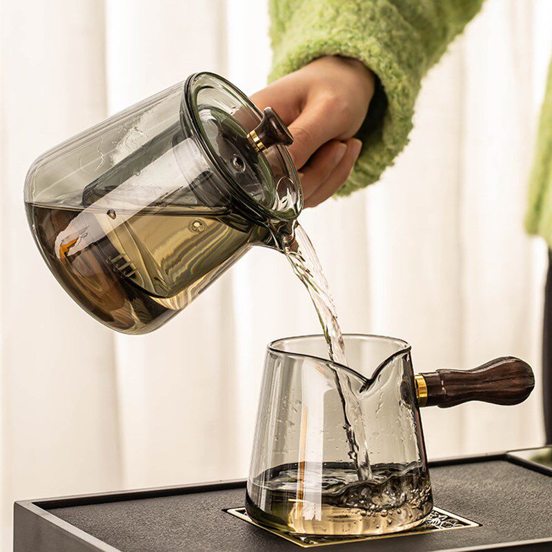 现货速发茶盘全自动套装一体小型家用电陶炉煮茶器玻璃茶具抽水茶