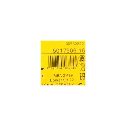现货siba保险丝5017906 660V/700V/Agr/12A/16A/20A/25A/30A 10*3
