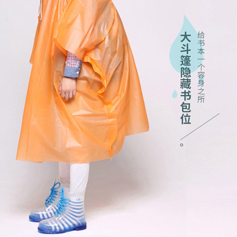 现货速发一次性雨衣儿童全身雨男童便携小学生背书包加厚小孩子