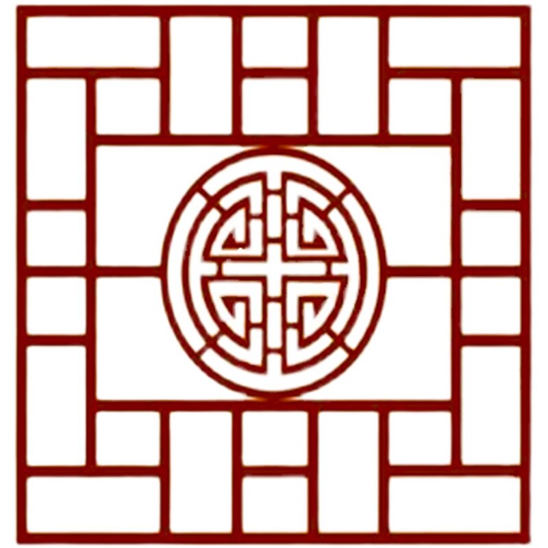 现货速发门庭酒店墙景屏风隔t断 门约拱简中式风格花格月洞门奢华