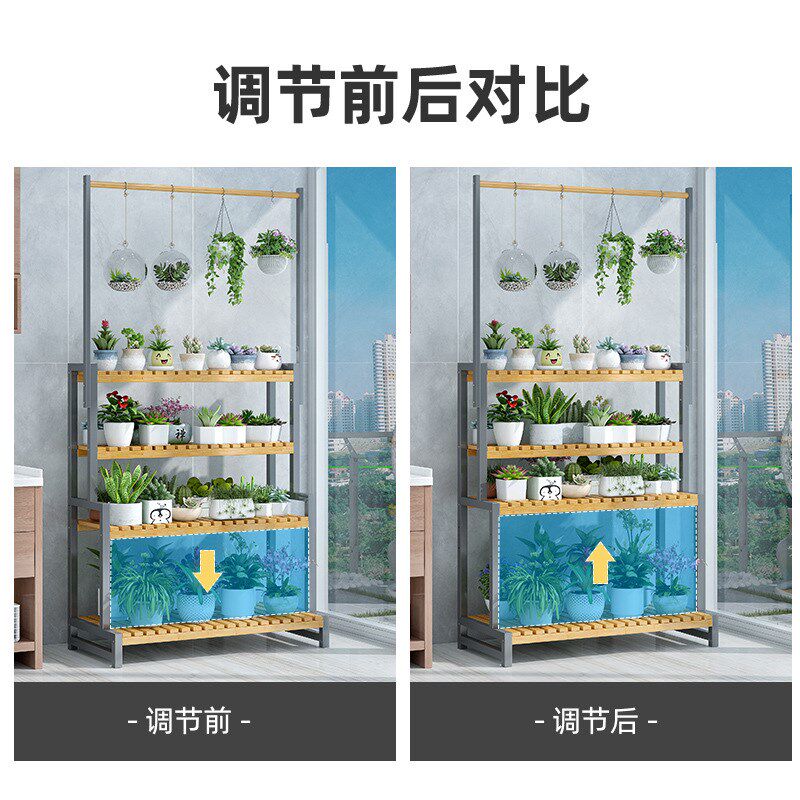 现货速发花架子客厅落地式置物架台花盆架多肉架多层植物摆放架20